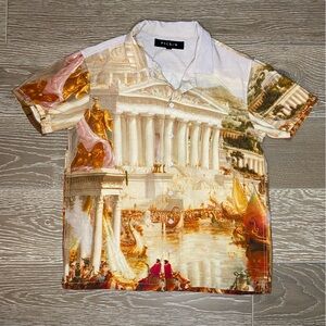 PacSun  Multicolor Button Down Shirt